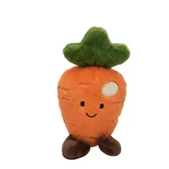 GENERICO - PELUCHE ZANAHORIA VERDURA 20 CM IMPORTADO