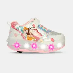 DISNEY - Tenis Con Luces Para Niña Licenses Multicolor Magdalena L Walking Girls 3 +