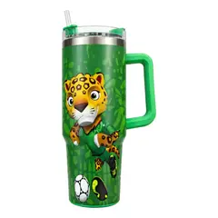 OEM - Termo Botella Térmica Acero Inoxidable Mundialista 1lt Verde
