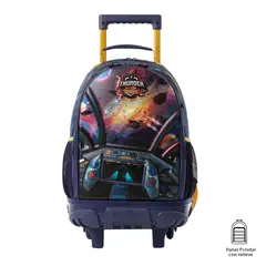 TOTTO - Morral con ruedas Niño Sentinel Mediano Gris