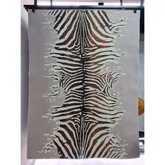 GENERICO - ALFOMBRA TAPETE 3D GRANDE PIEL DE DURAZNO