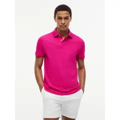 TOMMY HILFIGER - Polo rosa 1985 de corte regular