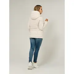 TOMMY HILFIGER - Chaqueta beige ligera acolchada