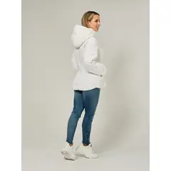 TOMMY HILFIGER - Chaqueta blanca ligera acolchada