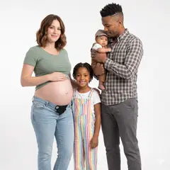 GENERICO - Adaptador Elástico Pantalones Embarazo Cintura Maternidad
