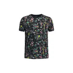 UNDER ARMOUR - Camiseta Niño Alien All Sports Negro