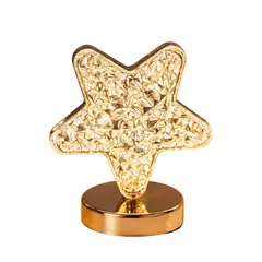GENERICO - Lampara Decorativa Estrella 3 Tonos Recargable Touch