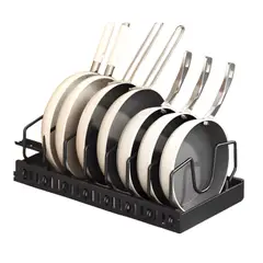 AMERICAN GENERICS - ORGANIZADOR DE COCINA MULTIFUNCIONAL CON RIELES DESPLAZABLES
