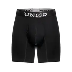 MUNDO UNICO - BOXER MEDIO RELAX FIT BLACK NEGRO