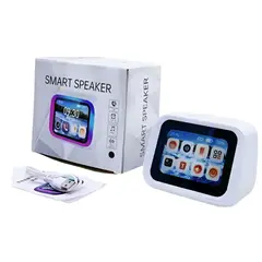 GENERICO - Parlante Smart Pantalla Tactil Porta Retrato Bluethoot