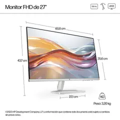 HP - Monitor 5 527sf FHD 27" 1920 X 1080 48 a 100 Hz 5 ms