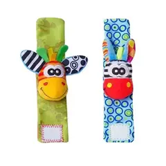 GENERICO - Sonajeros de pulsera para bebé