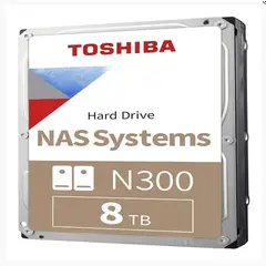TOSHIBA - DISCO DURO HDD NAS N300 8TB