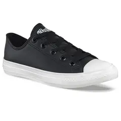 CROYDON - Tenis Casuales Discovery Bajo Retro 2 Ct Negro para Mujer