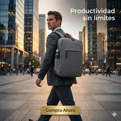 MULTIBAGS - BOLSO PARA ESTUDIO O TRABAJO IMPERMEABLE GUARDA PRTATIL COLOR GRIS