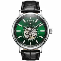 NAVIFORCE - Reloj G-force At9829 Automático En Cuero + Estuche Premium