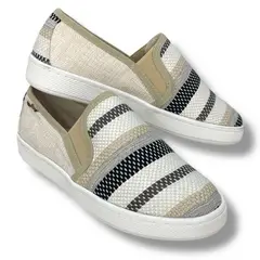 XIAN SHOES - Mocasines Mujer Malla Gris M434
