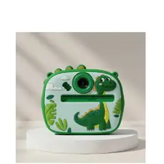 CHINA GLAZE - Camara de impresion instatanea para niños con cubierta de silicona de 2.4 pulgadas doble lente 1172-1