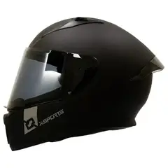 X SPORTS - CASCO BOLT RAGE CERTIFICADO DOT SOLID NEGRO MATE