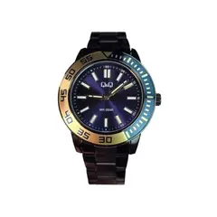 Q AND Q - Reloj Para Hombre q60b-502py Ojo Original Certificado