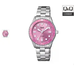 Q AND Q - Reloj Para Mujer Qyq q55a-004py Ojo Original Certificado