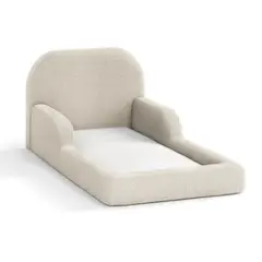 BANZAY - Cama Montessori Marfil 215x125x20 cm