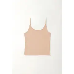 TENNIS - Camiseta de tiras naranja para mujer