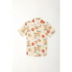 TENNIS - Camisa de botones estampada para hombre