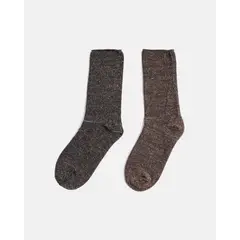 ATMOS - Medias X2 Para Mujer Caña Media Marca Gris #31980070