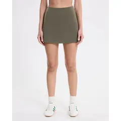 ATMOS - Falda Aerius Con Biker Para Mujer Verde