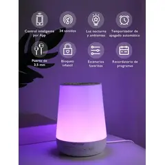 MOMCOZY - Monitor Y Lámpara Inteligente De Ruido Blanco Para Bebé