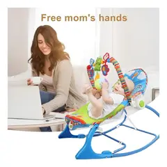 AMERICAN GENERICS - Silla Mecedora Para Bebé 66x63cm Infantil