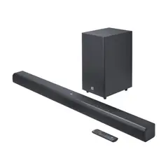 JBL - Barra Sonido Cinema SB580 3.1 Canales 440W Dolby Atmos Subwoofer Inalámbrico HDMI eARC Bluetooth
