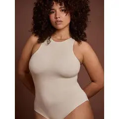 LANUDE IN - Bie Bodysuit - Cuello Alto- Hilo