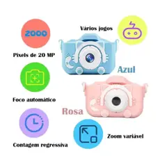 GENERICO - Camara digital para niños, vídeos, fotos, regalo para niños