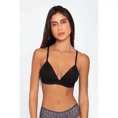 DIANE & GEORDI - Brasier copa triangular 091074 - Negro