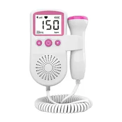 GENERICO - Doppler Fetal Portatil Monitor Latidos Bebe Embarazo