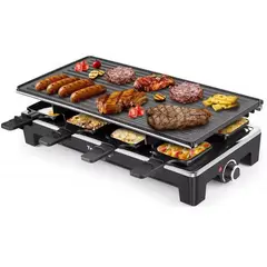 GENERICO - Plancha Eléctrica Multifuncional 1600W Parrilla Asador