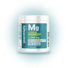ESSENTIALS - Citrato de Magnesio Polvo 400gr