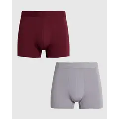 PATPRIMO - Pack X2 Bóxer Para Hombre Con Copa Anatómica X2 Para Hombre negro