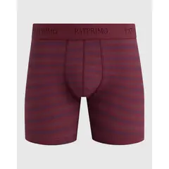 PATPRIMO - Bóxer Para Hombre Con Elástico Superior X1 Para Hombre Vino