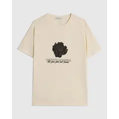 PATPRIMO - Camiseta Texturizada Manga Corta Para Mujer Curvy Para Mujer Café
