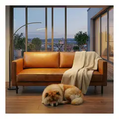22 GRADOS DECORACION - Sofá Doch 180cm x 85cm Cuero