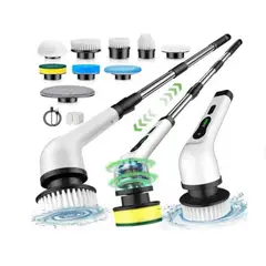 AMERICAN GENERICS - Cepillo Eléctrico Giratorio 7 En 1 Recargable