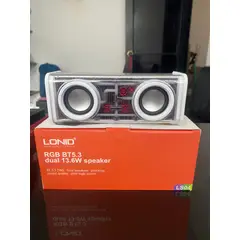 LDNIO - Parlante Bluetooth Portátil Luces Led Rgb Recargable Viajes