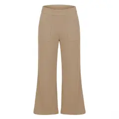 SYK - Pantalón Bota Recta Para Mujer Oversize Tiro Alto Palazzo