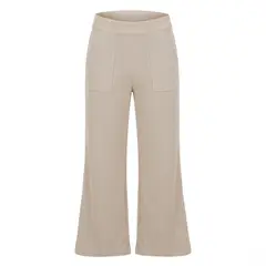 SYK - Pantalón Bota Recta Para Mujer Oversize Tiro Alto Palazzo