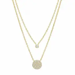 ZYRAL - Collar Dorado Mujer Marca ZCOC01-80