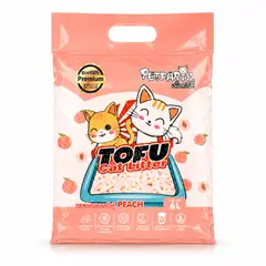 CATLIKE - Arena Sanitaria Premium Tofu Durazno Original 2kg