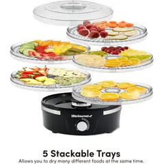 USA - Deshidratador De Alimentos Elite Gourmet Voltaje 110v